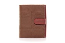 FOLDING PURSE - BLACK | WALNUT
