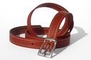 Skinny Stitch Belt | Red