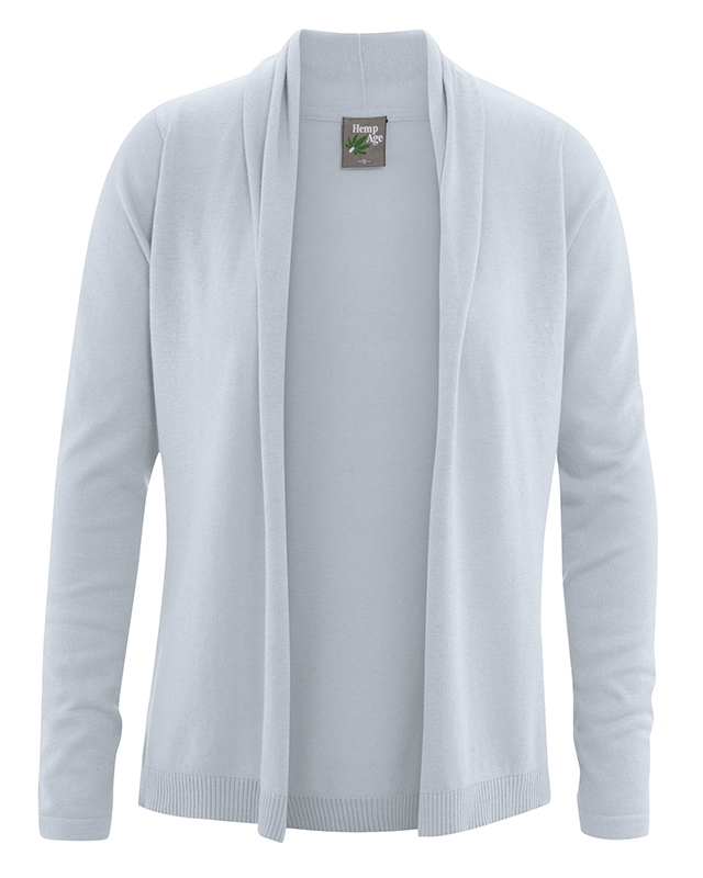 Giacca in maglia di cotone biologico e canapa