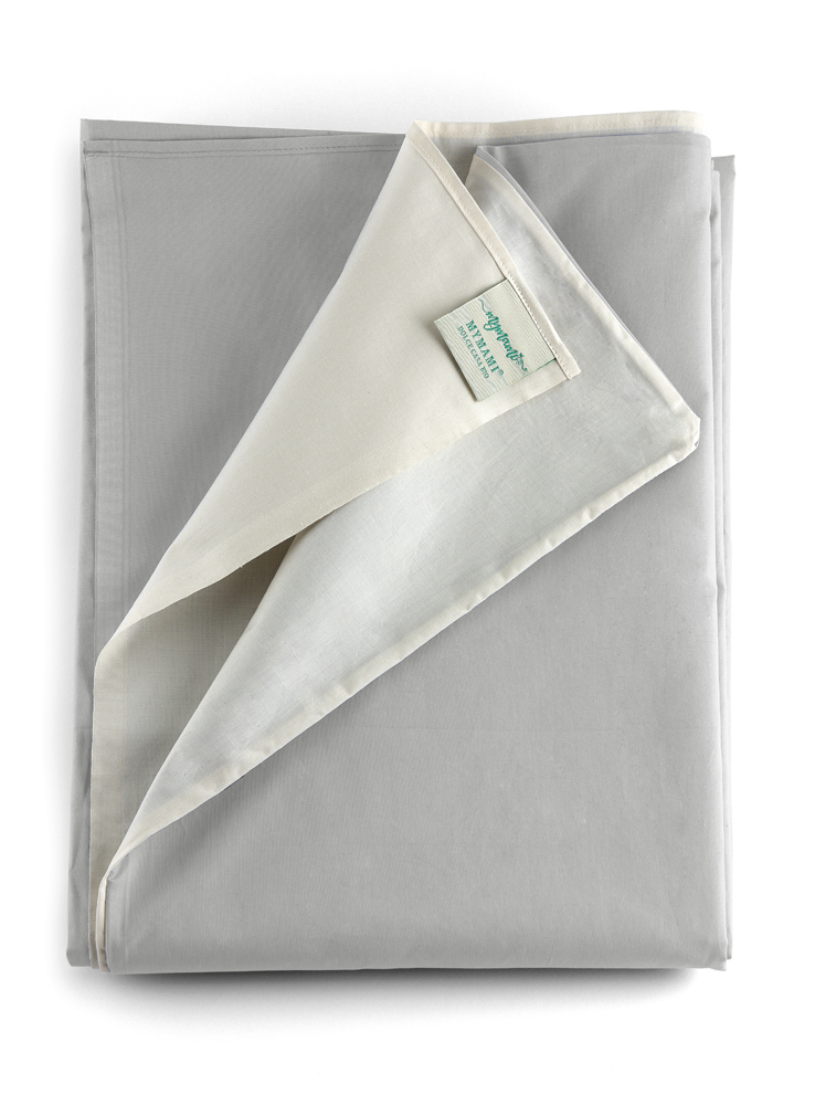 Parure Copripiumino Double Naturale/Pietra- Cotone Biologico Certificato GOTS
