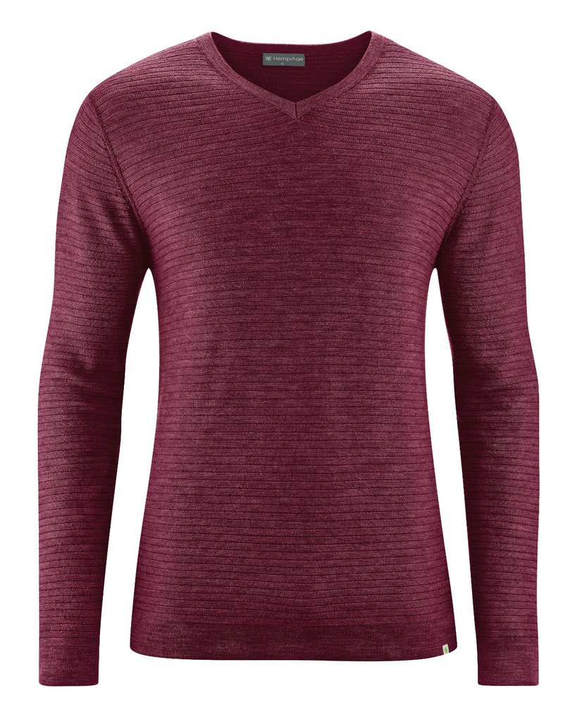 Pullover classico scollo a V Lana
