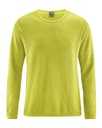 Pullover leggero di maglieria cotone bio e canapa