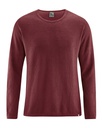 Pullover leggero di maglieria cotone bio e canapa