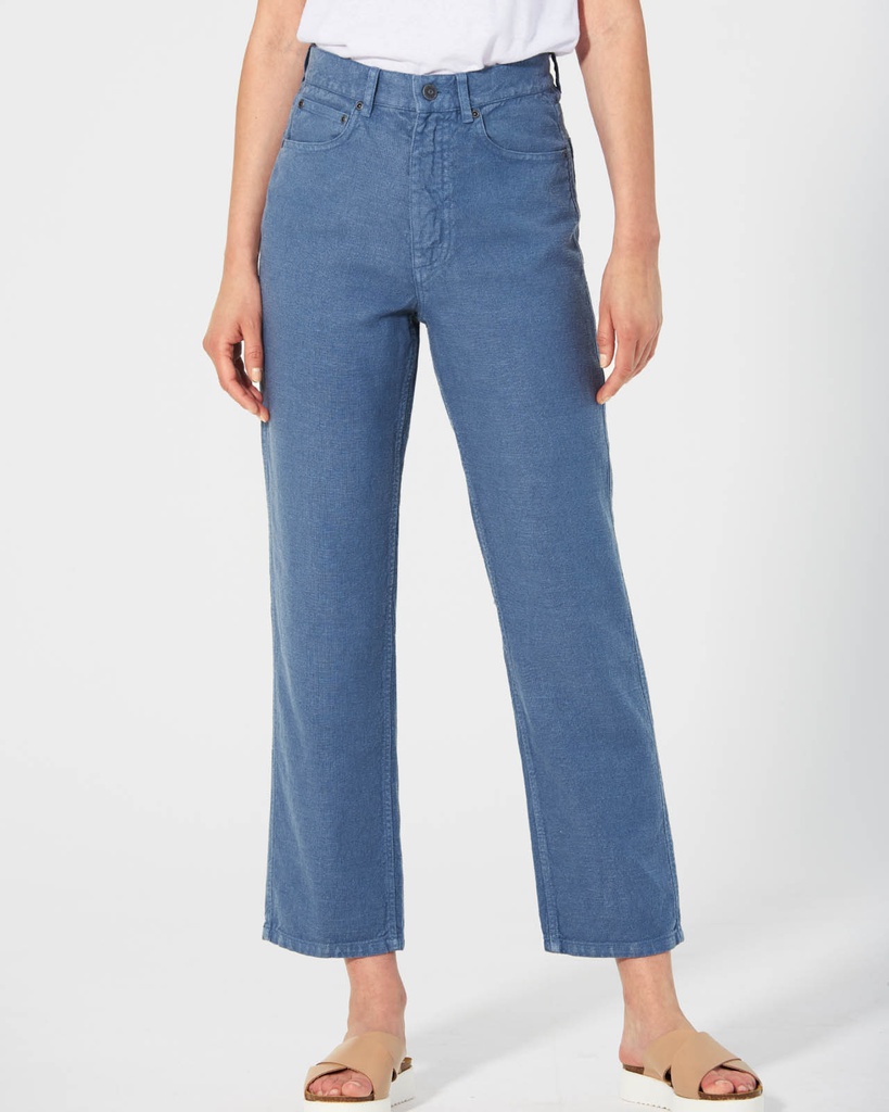 Jeans crop canapa e cotone biologico