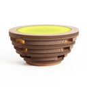 PREZZO SU RICHIESTA - Tavolino Tappo in cartone e legno - lime