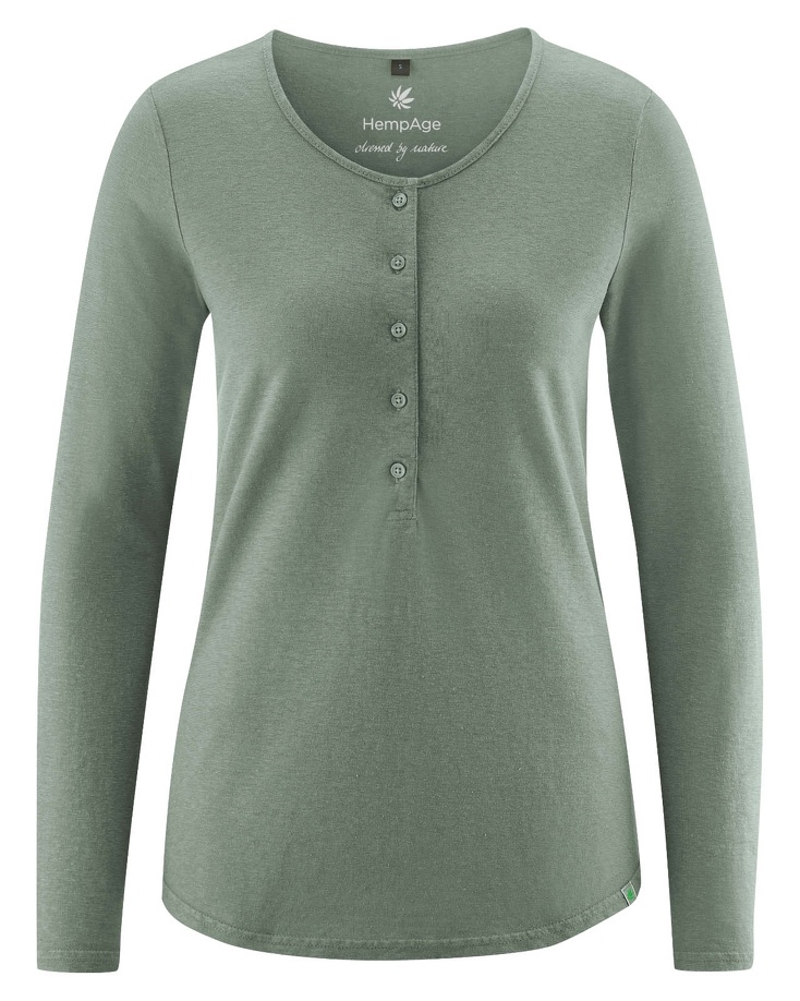 Longsleeve maniche lunghe canapa e cotone biologico
